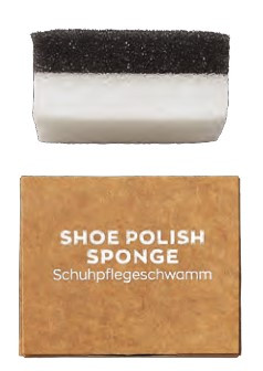 Shoe Polish Sponge Schuhputzpflegeschwamm, mit Silikon-Öl farblos, Braune-Serie, 500 Stück - Ameniti
