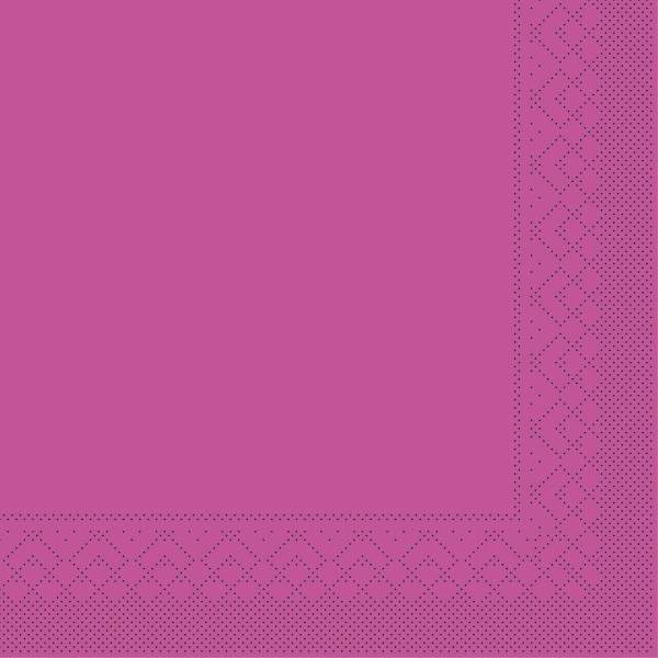 Tissue Serviette Violett, 33 x 33 cm, 100 Stück - Mank