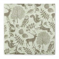 Airlaid Serviette Forest in Olivgrün-Grau, 40 x 40 cm, 50 Stück - Mank Airlaid Serviette Forest in Olivgrün-Grau, 40 x 40 cm, 50 Stück - Mank