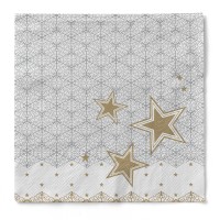 Tissue Serviette Vivien, 33 x 33 cm, 100 Stück Tissue Serviette Vivien, 33 x 33 cm, 100 Stück