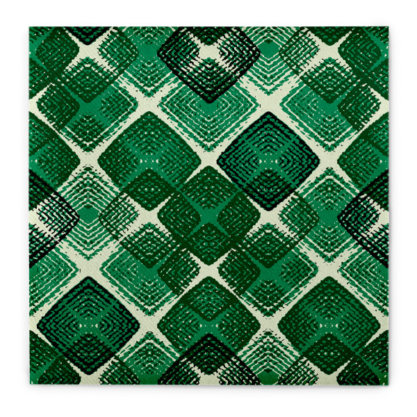 Airlaid Serviette Logan in Grün, 40 x 40 cm, 50 Stück - Mank