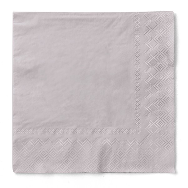 Tissue Serviette Rosa, 24 x 24 cm, 150 Stück - Mank