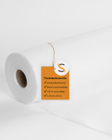 Tischdeckenrolle Weiß aus PP-Vlies, wasserabweisend, 110 cm x 40 m , 1 Stück Tischdeckenrolle Weiß aus PP-Vlies, wasserabweisend, 110 cm x 40 m , 1 Stück