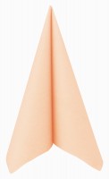 Airlaid Serviette Bleached Apricot, 40 x 40 cm, 50 Stück - APARTina Airlaid Serviette Bleached Apricot, 40 x 40 cm, 50 Stück - APARTina