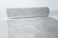 Airlaid Tischläufer Lisboa in Grau, 40 cm x 24 m , 1 Stück - Mank Airlaid Tischläufer Lisboa in Grau, 40 cm x 24 m , 1 Stück - Mank