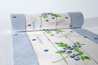 Airlaid Tischläufer Blueberry, 40 cm x 24 m , 1 Stück - Mank Airlaid Tischläufer Blueberry, 40 cm x 24 m , 1 Stück - Mank