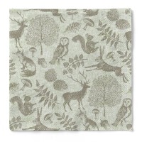 Tissue Serviette Forest OlivGrün-Grau, 40 x 40 cm, 100 Stück - Mank Tissue Serviette Forest OlivGrün-Grau, 40 x 40 cm, 100 Stück - Mank