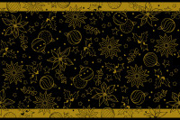 Airlaid Tischläufer Milan in Schwarz, 40 cm x 24 m, 1 Stück - Mank Airlaid Tischläufer Milan in Schwarz, 40 cm x 24 m, 1 Stück - Mank