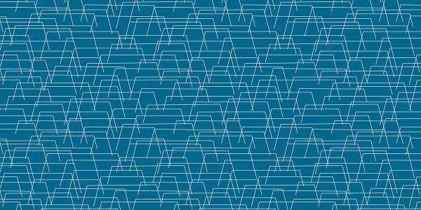 Airlaid Tischläufer Tarik in Blau, 40 cm x 24 m, 1 Stück - Mank
