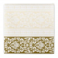 Airlaid Serviette Pascal in Gold-Creme, 40 x 40 cm, 50 Stück - Mank Airlaid Serviette Pascal in Gold-Creme, 40 x 40 cm, 50 Stück - Mank