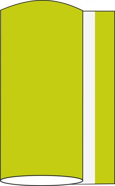 Airlaid Tischband Kiwi 20 cm x 20 m , 1 Stück - Mank
