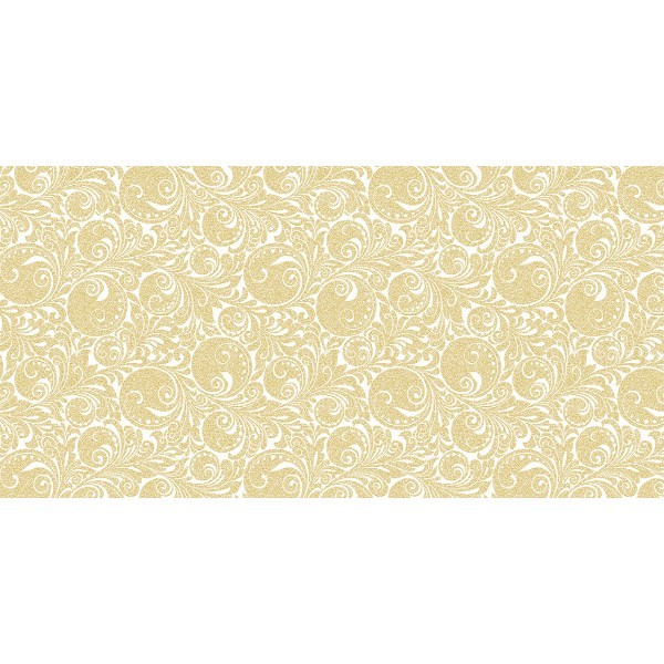 Airlaid Tischläufer Jordan in Gold, 40 cm x 24 m, 1 Stück - Mank