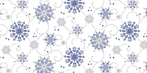 Airlaid Tischläufer Cristal in Blau-Silber, 40 cm x 24 m , 1 Stück - Mank