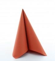 Airlaid Serviette Terrakotta, 40 x 40 cm, 50 Stück - Mank Airlaid Serviette Terrakotta, 40 x 40 cm, 50 Stück - Mank