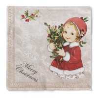 Tissue Serviette Wiebke, 33 x 33 cm, 100 Stück - Mank Tissue Serviette Wiebke, 33 x 33 cm, 100 Stück - Mank