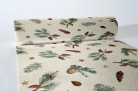 Airlaid Tischläufer Pinea, 40 cm x 24 m , 1 Stück - Mank Airlaid Tischläufer Pinea, 40 cm x 24 m , 1 Stück - Mank