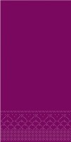 Tissue Serviette Aubergine, 33 x 33 cm, 1/8 Falz, 100 Stück - Mank Tissue Serviette Aubergine, 33 x 33 cm, 1/8 Falz, 100 Stück - Mank