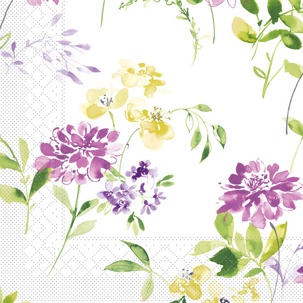 Tissue Serviette Esther, 40 x 40 cm, 3-lagig, 100 Stück - Mank