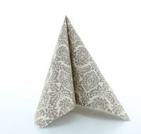 Airlaid Serviette Kiyan in Braun, 40 x 40 cm, 50 Stück - Mank Airlaid Serviette Kiyan in Braun, 40 x 40 cm, 50 Stück - Mank